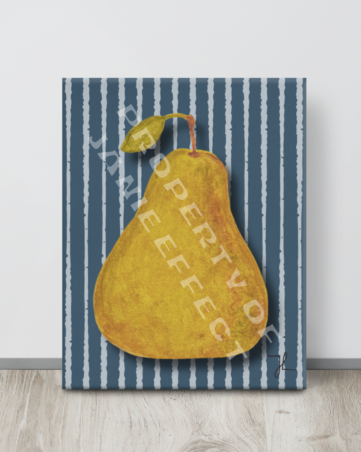Pear- thin canvas