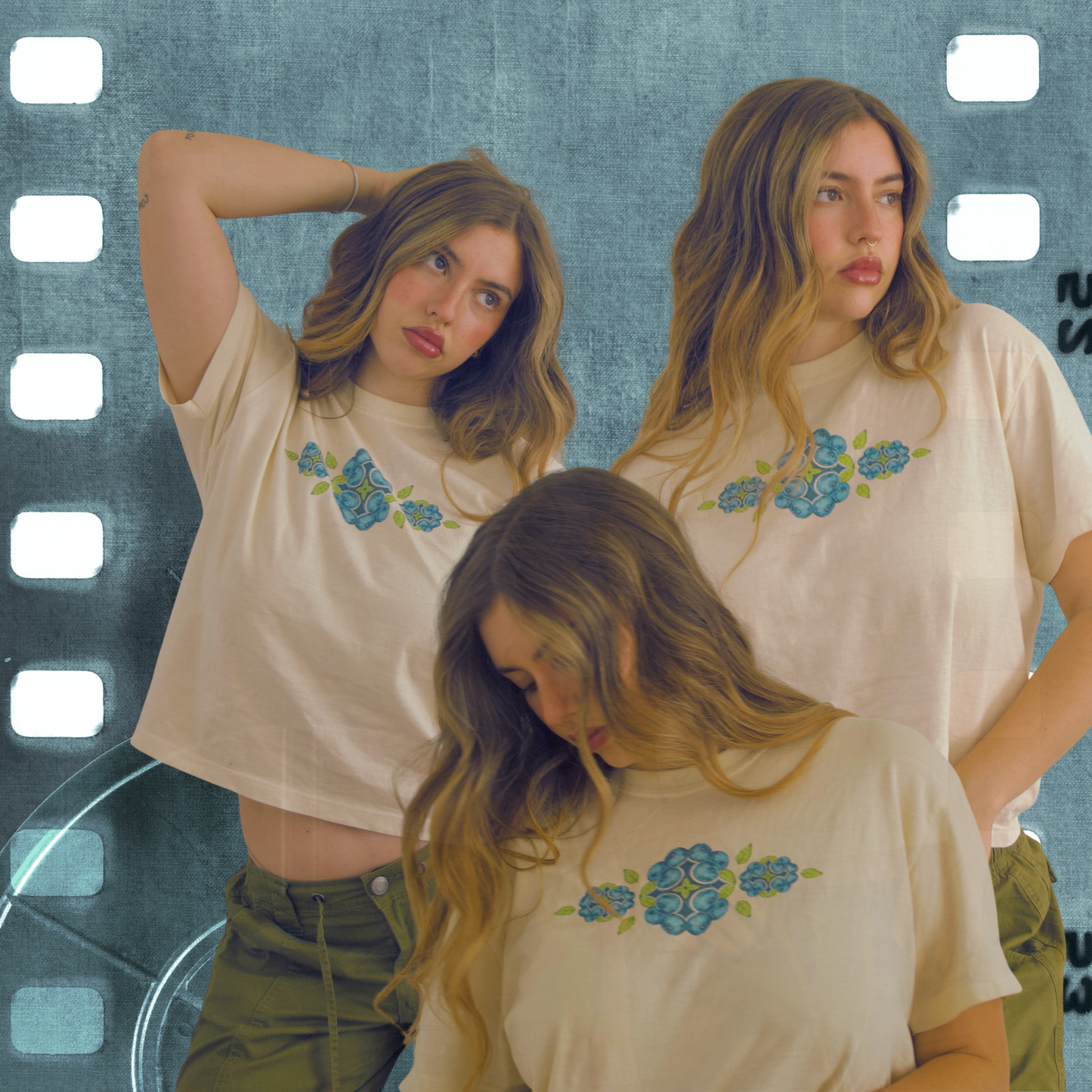 Fruits of Labor - Blueberry Tee